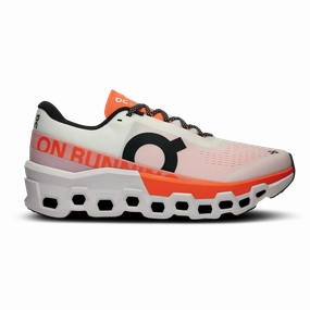 On Running Men's Cloudmonster 2 Shoes - Undyed / Flame Carbon Fiber Reinforced Carbon Fiber Reinforcement