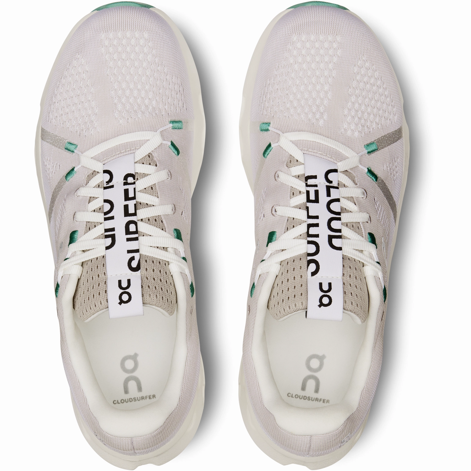 On Running Men's Cloudsurfer Shoes - Pearl / Ivory Bounce Tech