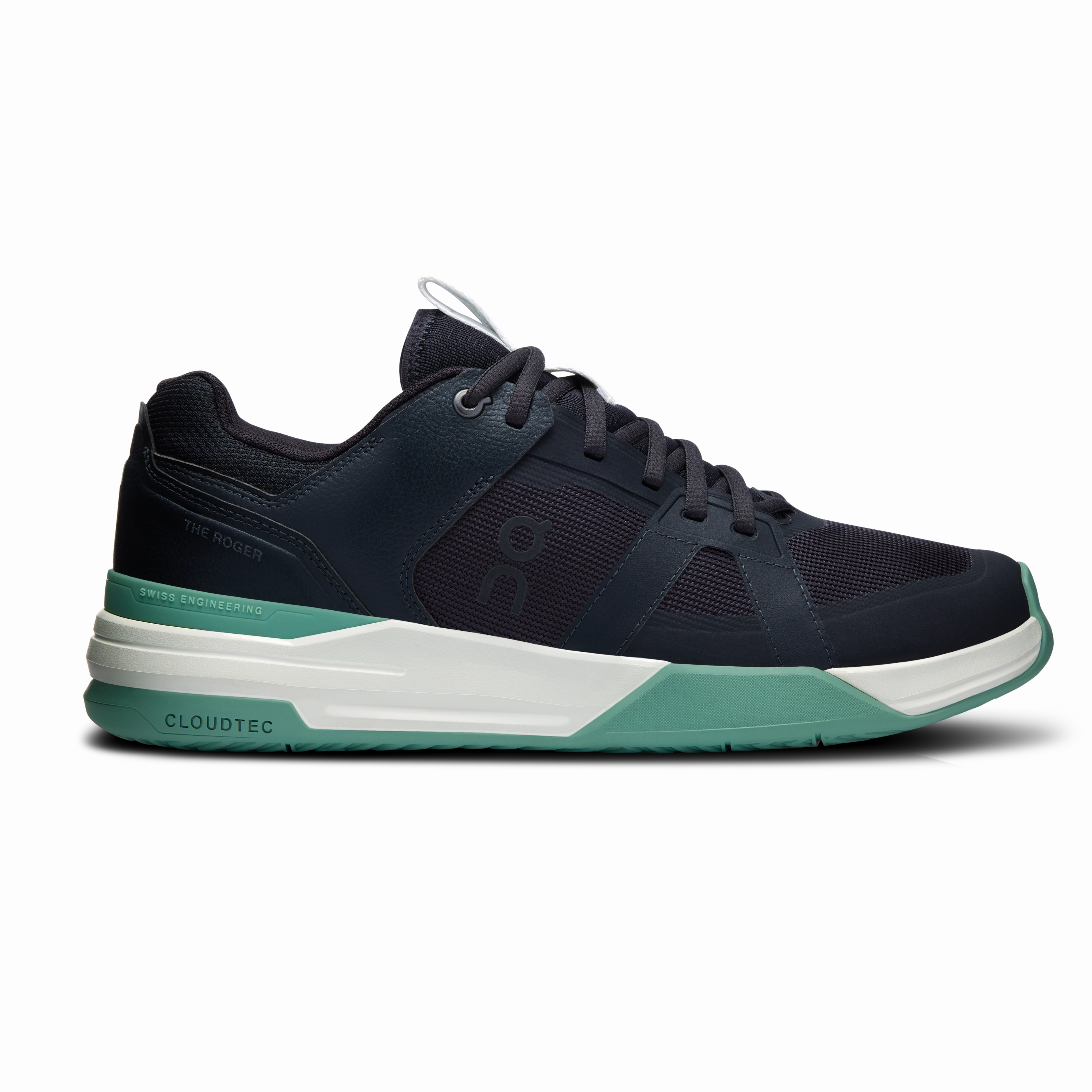 Elevated traction On Running Men's The Roger Clubhouse Pro Shoes - Black / Green