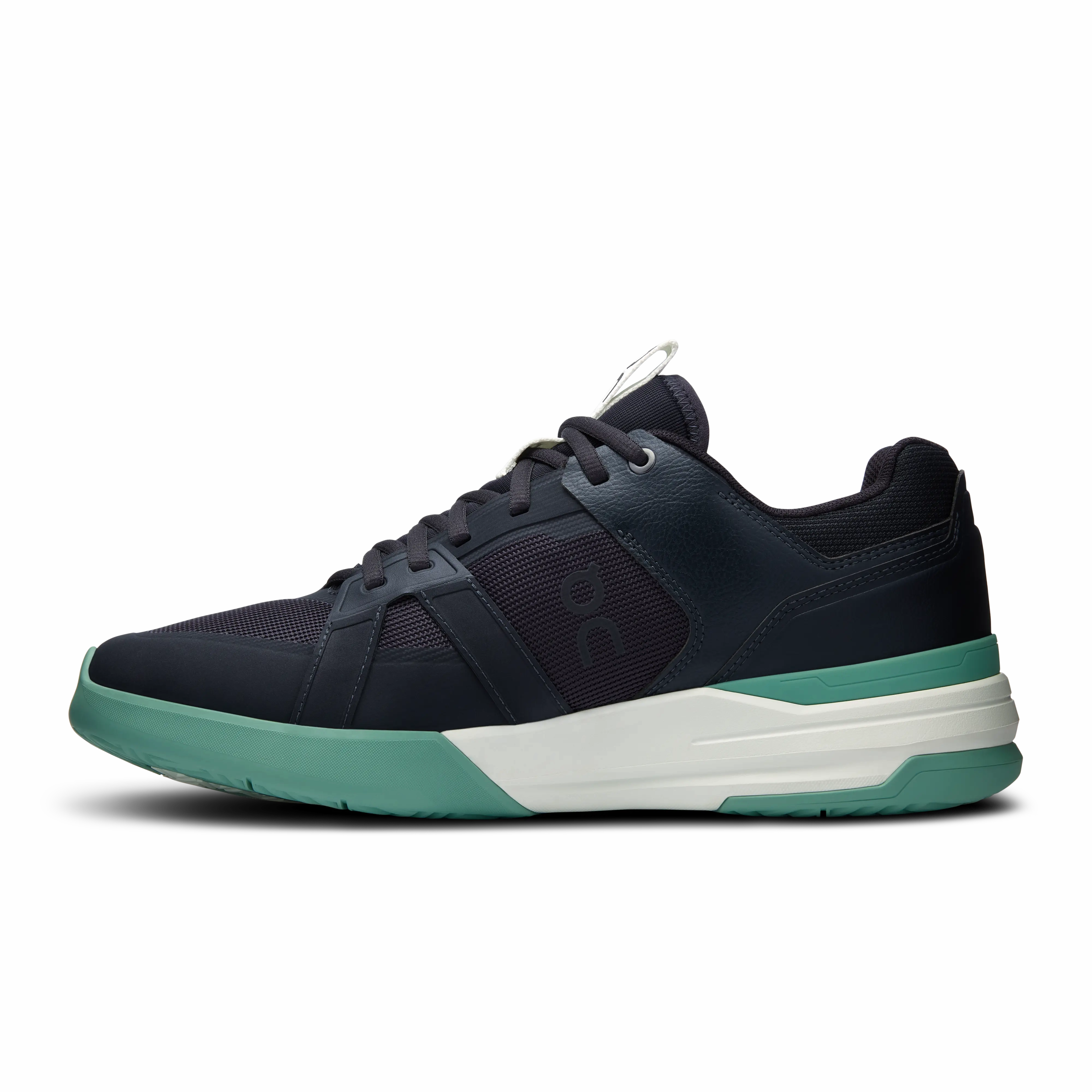 anti slip grip On Running Men's The Roger Clubhouse Pro Shoes - Black / Green