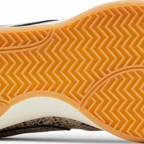 Motion Style Nike Men's Book 1 Python Shoes - Cream / Gum Light Brown / Black