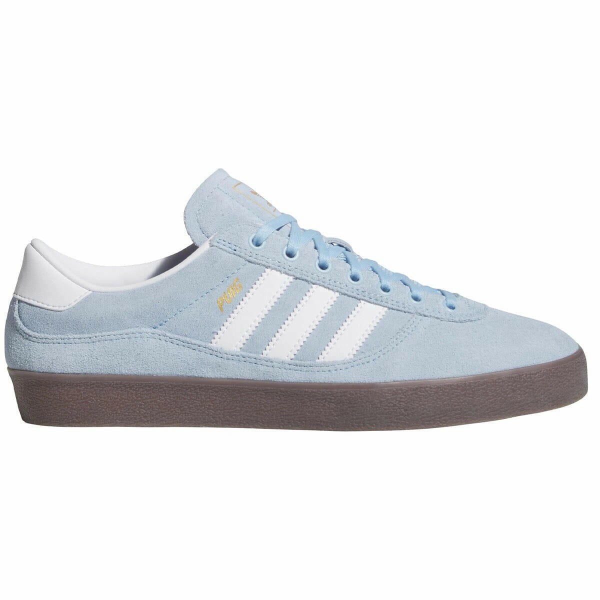 Adidas - Puig Indoor Shoes Sky Blue/White/Gum Airflow Circulation Channels Molded Heel Counter
