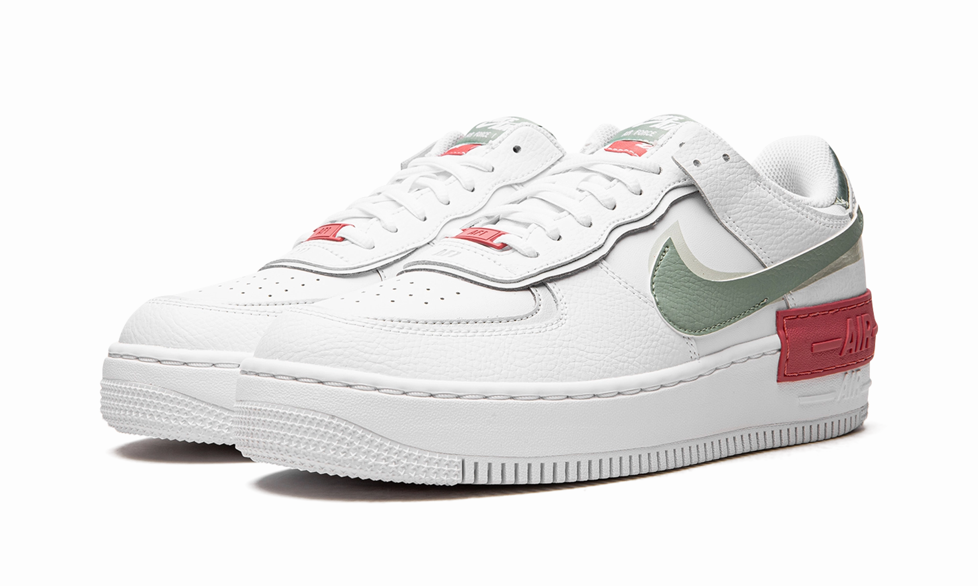 AIR FORCE 1 SHADO WMNS "Archeo Pink" Flexible   outsole Cliff Path