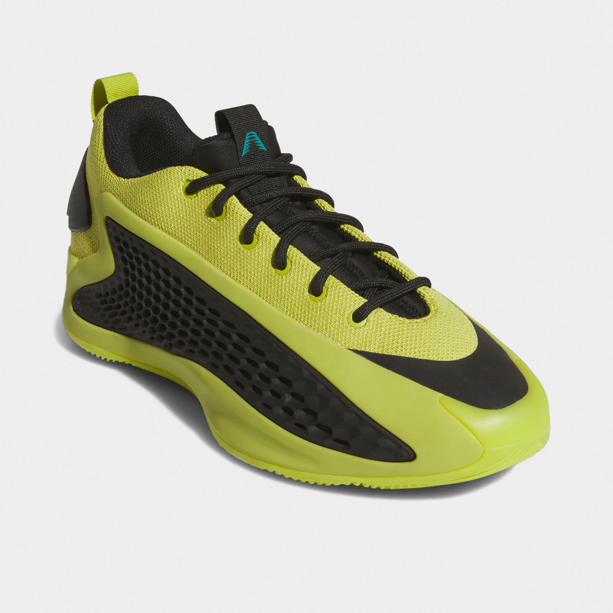 adidas Anthony Edwards 1 Low / Pre-Loved Lime Foot Relief