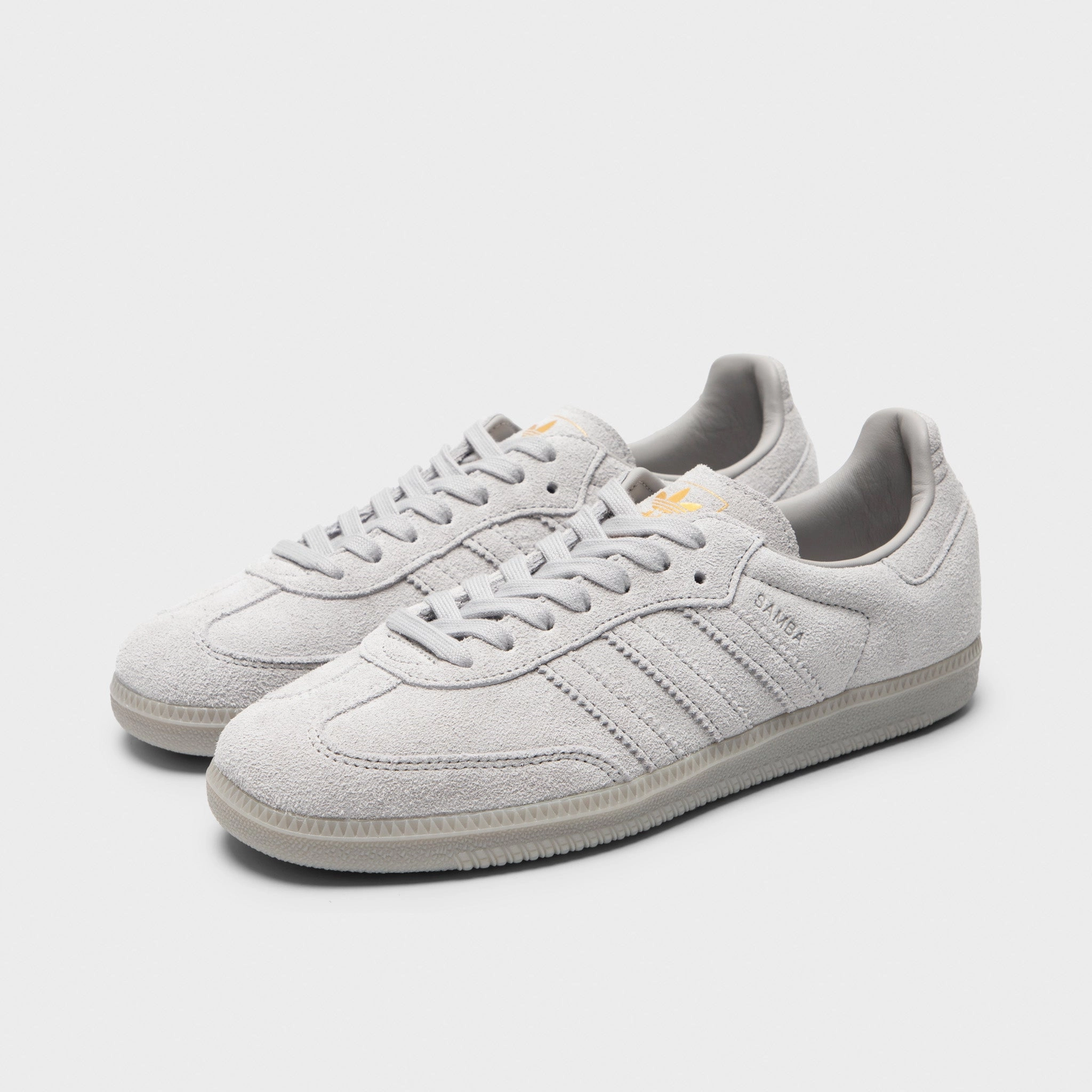 adidas Originals Samba OG Grey / White - Gold Fitness Edge