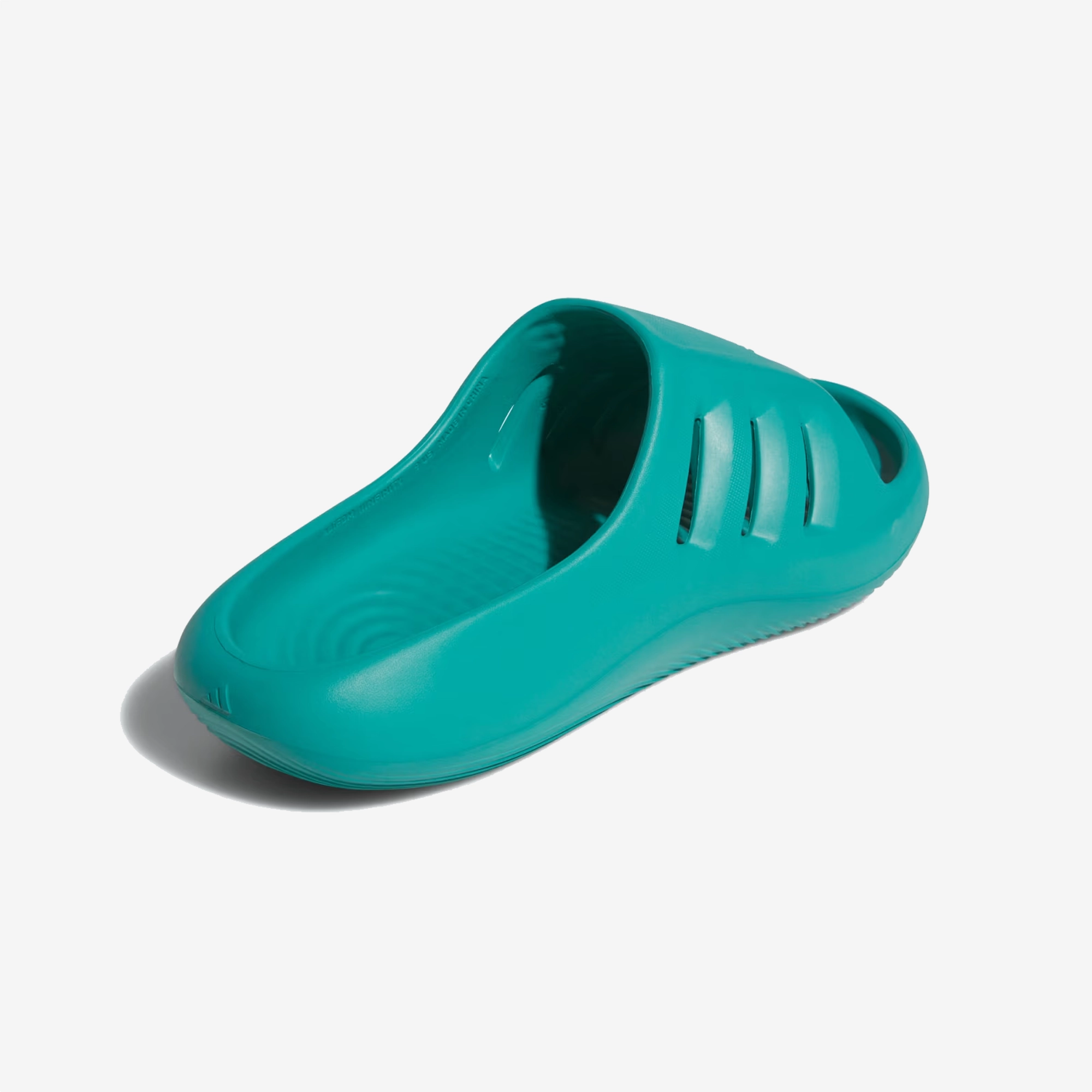 ADIDAS ORIGINALS | ADIFOM IIINFINITY SLIDE { PURE TEAL Seamless Knit Construction