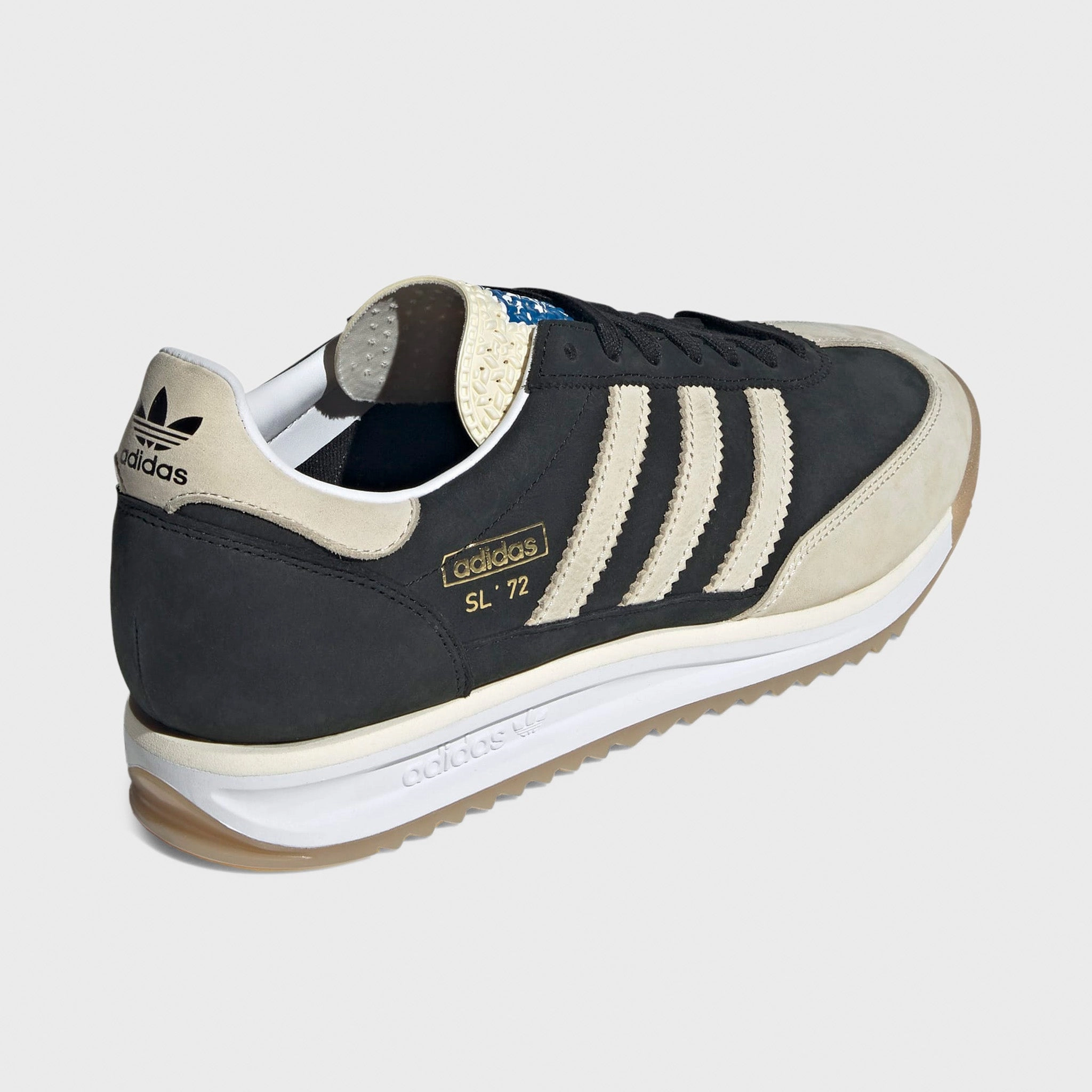 Elite Athlete Walking adidas SL 72 RS Black / White - Gum