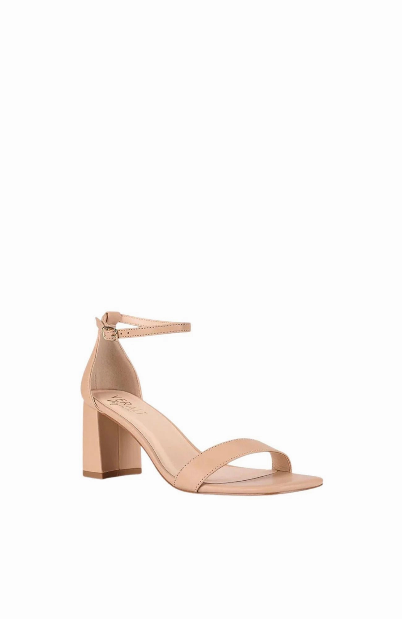 Neeka Block Heel Sandal Nude Candle Mood