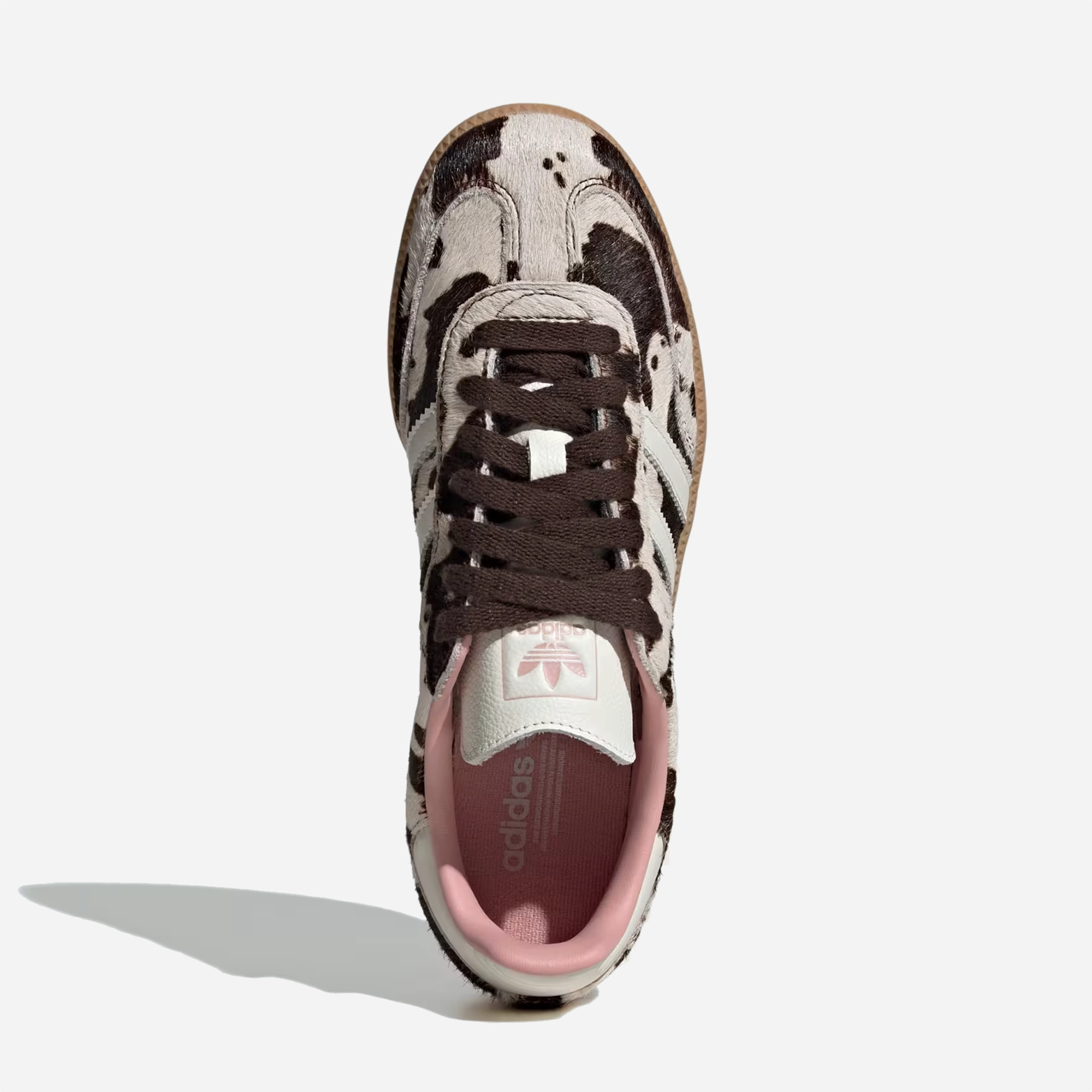 Eco Use ADIDAS ORIGINALS | SAMBA OG { DARK BROWN/OFF WHITE/GUM