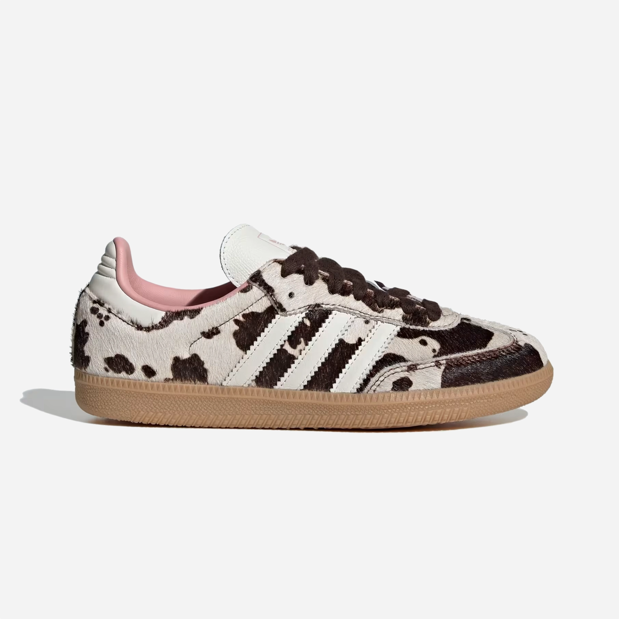 Retro design ADIDAS ORIGINALS | SAMBA OG { DARK BROWN/OFF WHITE/GUM