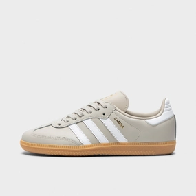 adidas Juniors' Samba OG Wonder Alumina / White - Gum Low Bounce