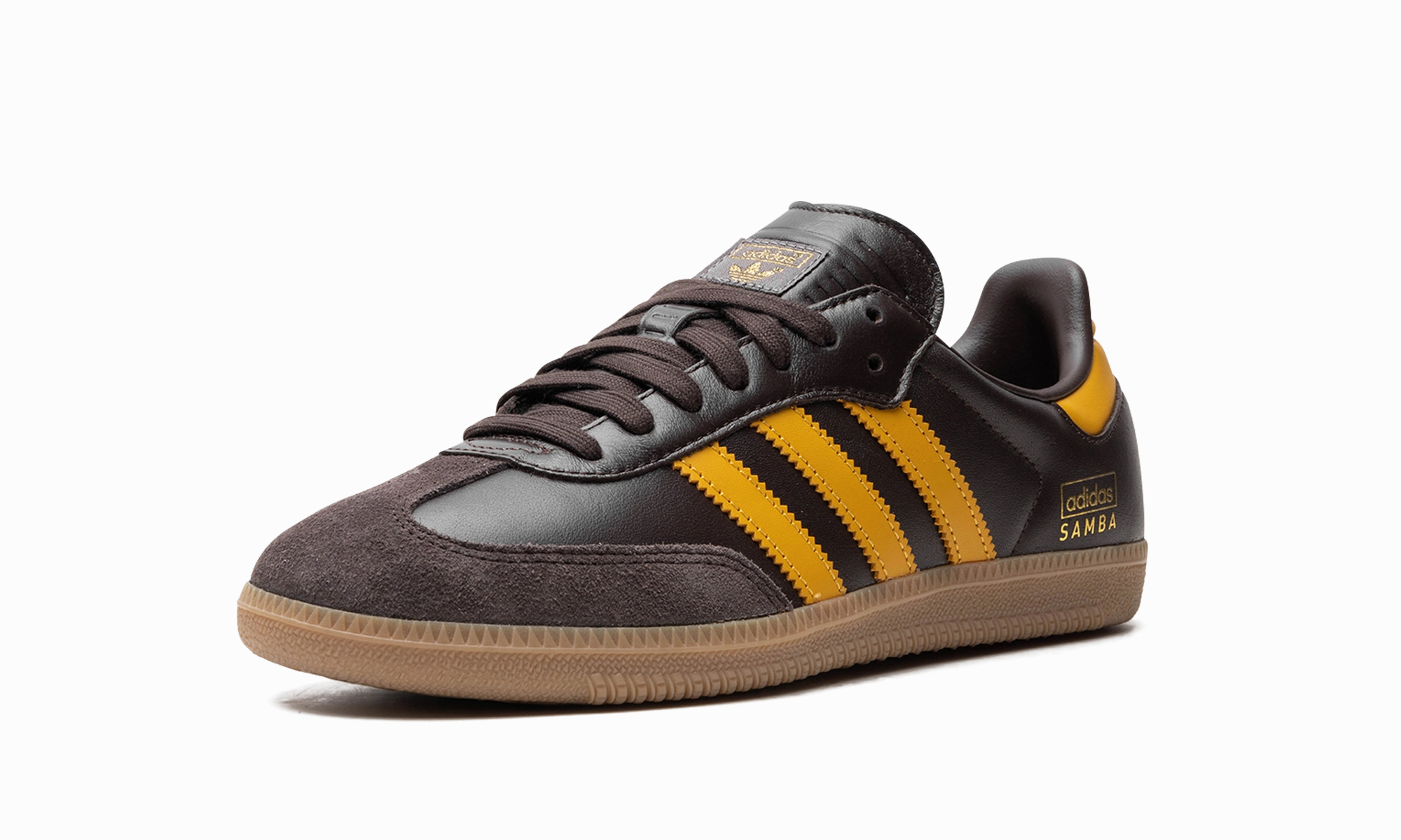 Samba OG "Dark Brown Preloved Yellow" Kick Off