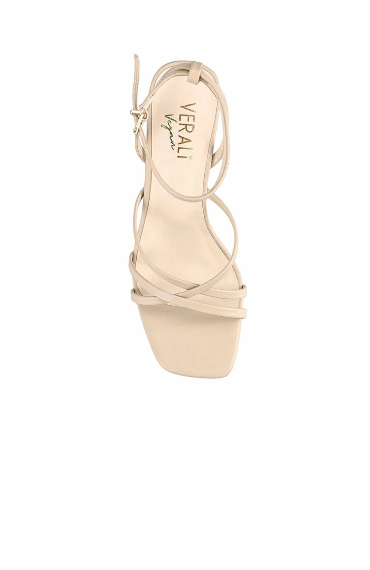 Designer Finish Kipp Strappy Heels Nude