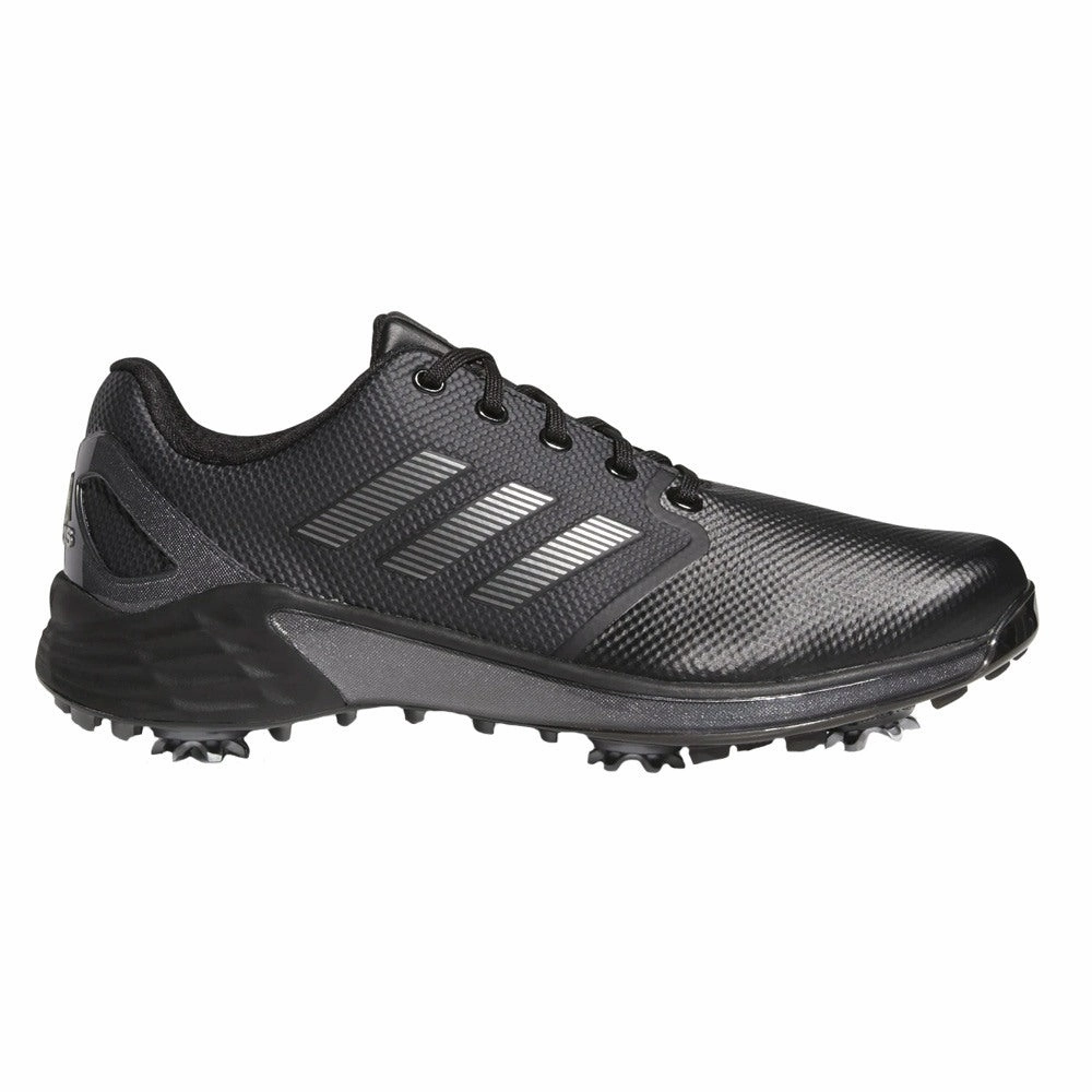 Peak Fit Adidas ZG21 Golf Shoes Core Black/Dark Silver Metallic/Gray Five - 21 Men