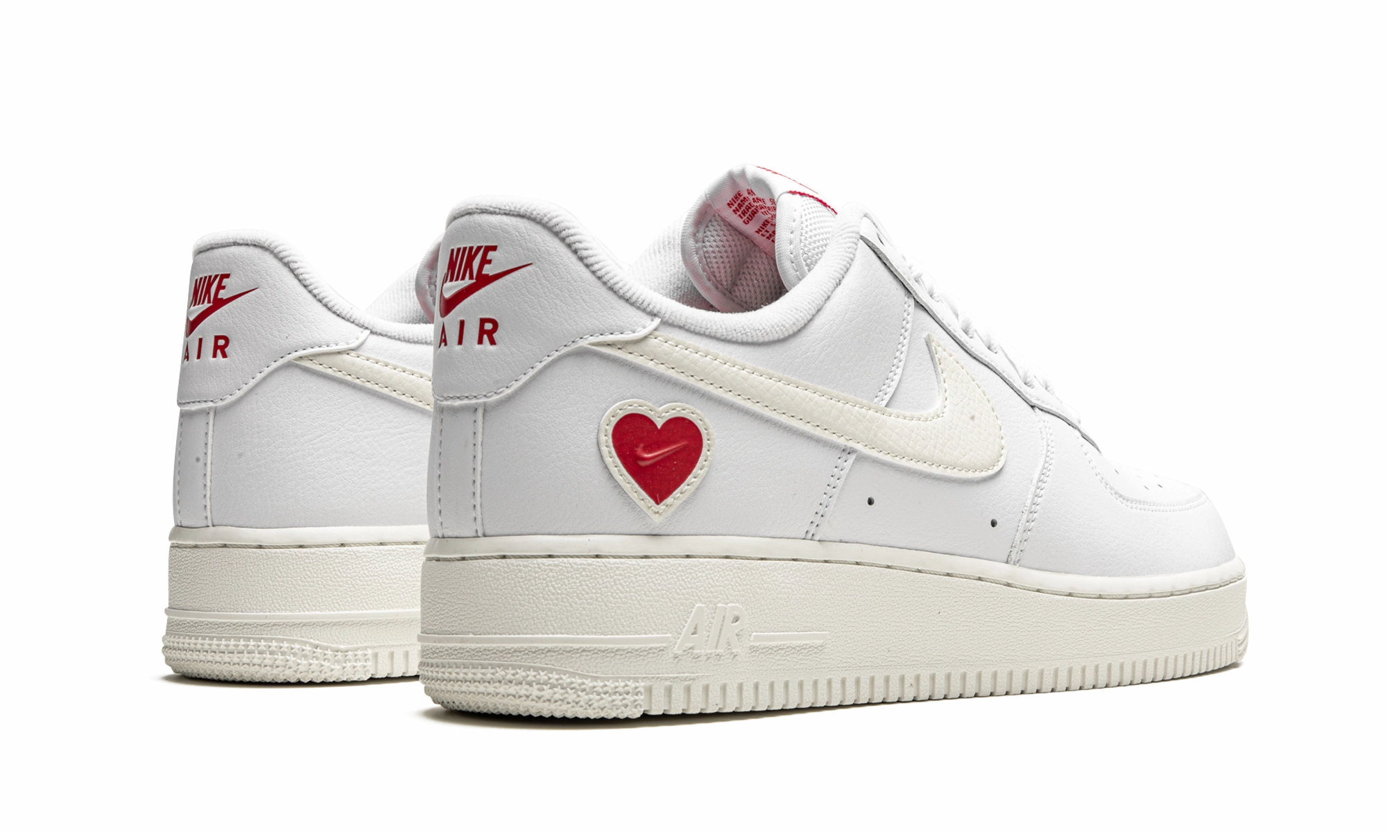 Light Impact Elastic Material Air Force 1 Low "Valentines Day 2021"