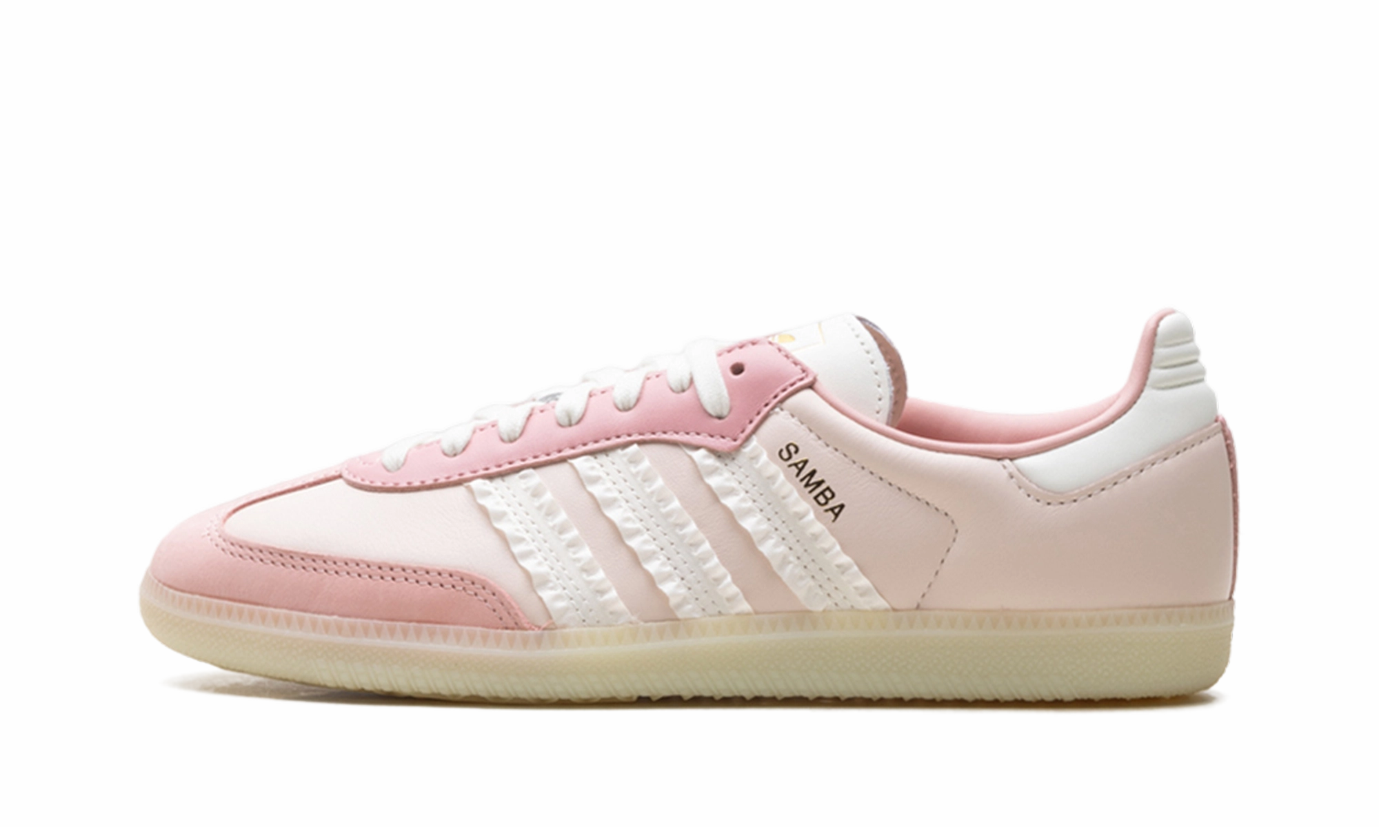 Stable Feel Foot Vent Samba WMNS "Ruffle Stripes - Wonder Mauve"