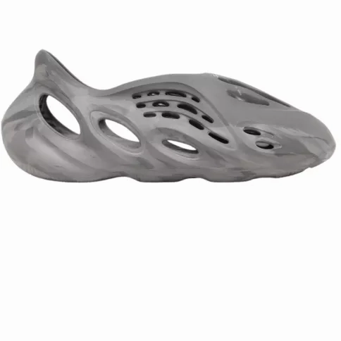 Impact Resistant Heel Cup Eco Form Adidas Men's Yeezy Foam Runner Shoes - Antoca Grey / MX Granite