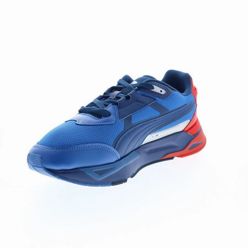 AntiFatigue Neutral Top Puma Men's BMW MMS Mirage Sport Shoes - Strong Blue / Estate Blue / Fiery Red