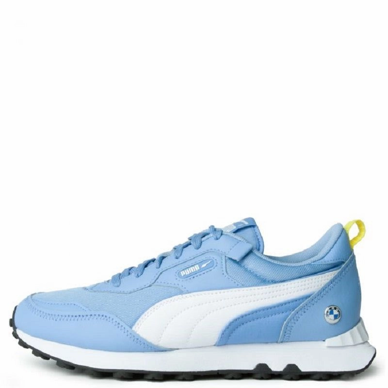 Rollbar Stability System City Hustler Puma Men's BMW Motorsport Rider FV AC Shoes - Day Dream Blue / White / Yellow