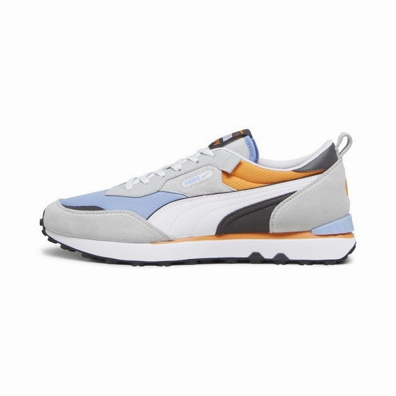 Puma Men's Rider FV Future Vintage Shoes - Nimbus Cloud / Quarry Urban Inspired MemoryFoam