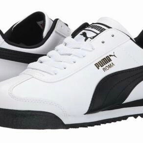 Sculpted comfort Shock Comfort Puma Men's Roma Basic Shoes - White / Black