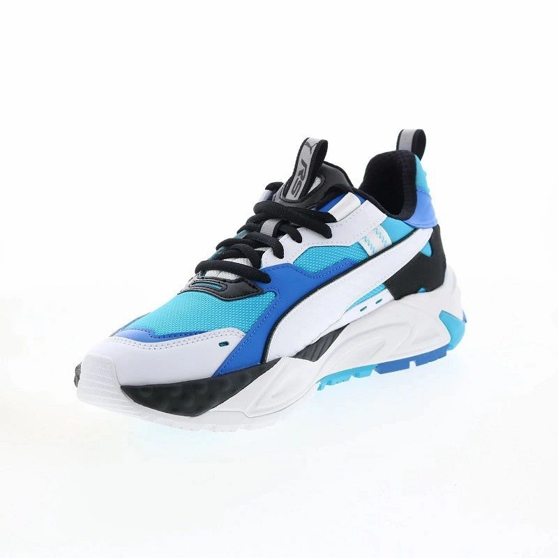 Puma Men's RS TRCK Super Lifestyle Shoes - Speed Blue / White / Black All Day Comfort Engineering