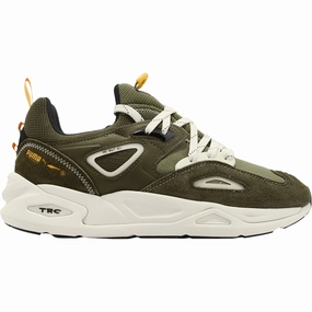 Bounce Response Responsive EVA Puma Men's TRC Blaze Shoes - Safari / Burnt Olive