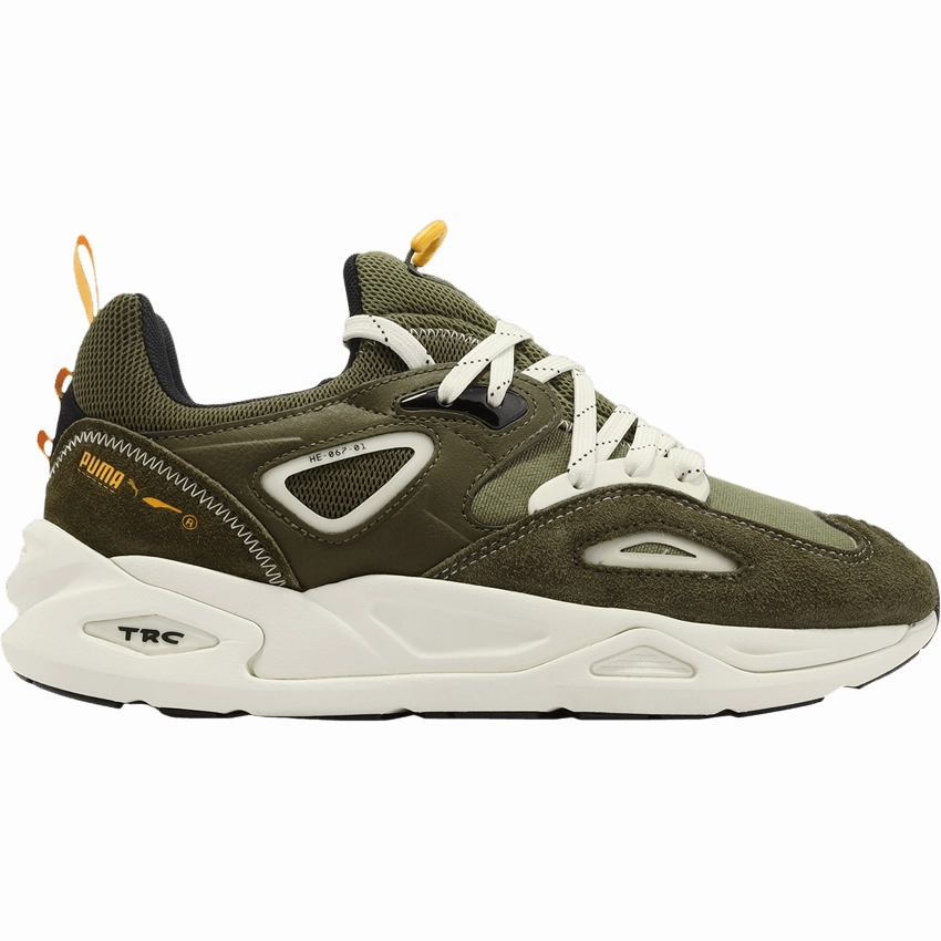 Bounce Response Responsive EVA Puma Men's TRC Blaze Shoes - Safari / Burnt Olive