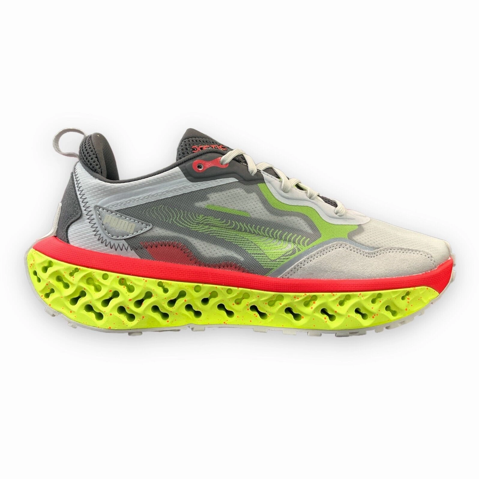 Functional Puma Men's Xetic Sculpt Illusion Shoes - Nimbus Cloud / Fizzy Apple