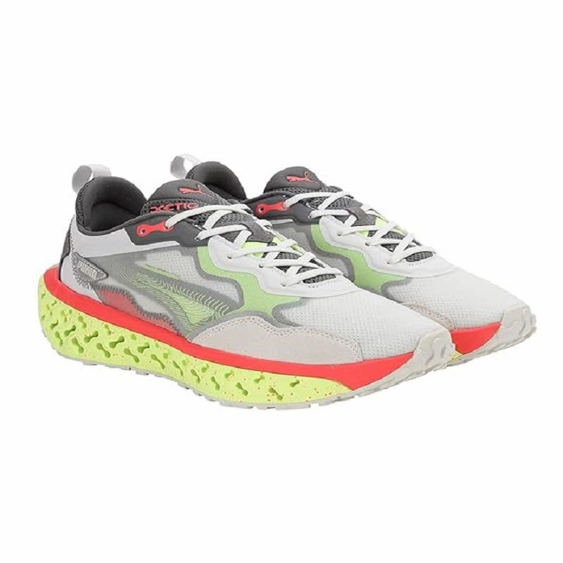 Foot Freedom Versatile Design Puma Men's Xetic Sculpt Illusion Shoes - Nimbus Cloud / Fizzy Apple