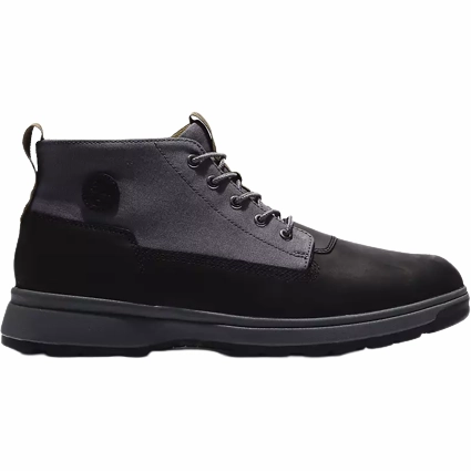 Timberland Men's Atwells Ave Chukkas Shoes - Jet Black waterproof membrane Slip On Style