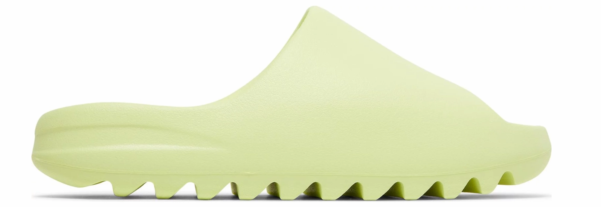 Yeezy Slide 'Glow Green' 2022 - HQ6447 Everyday Motion Calm Texture