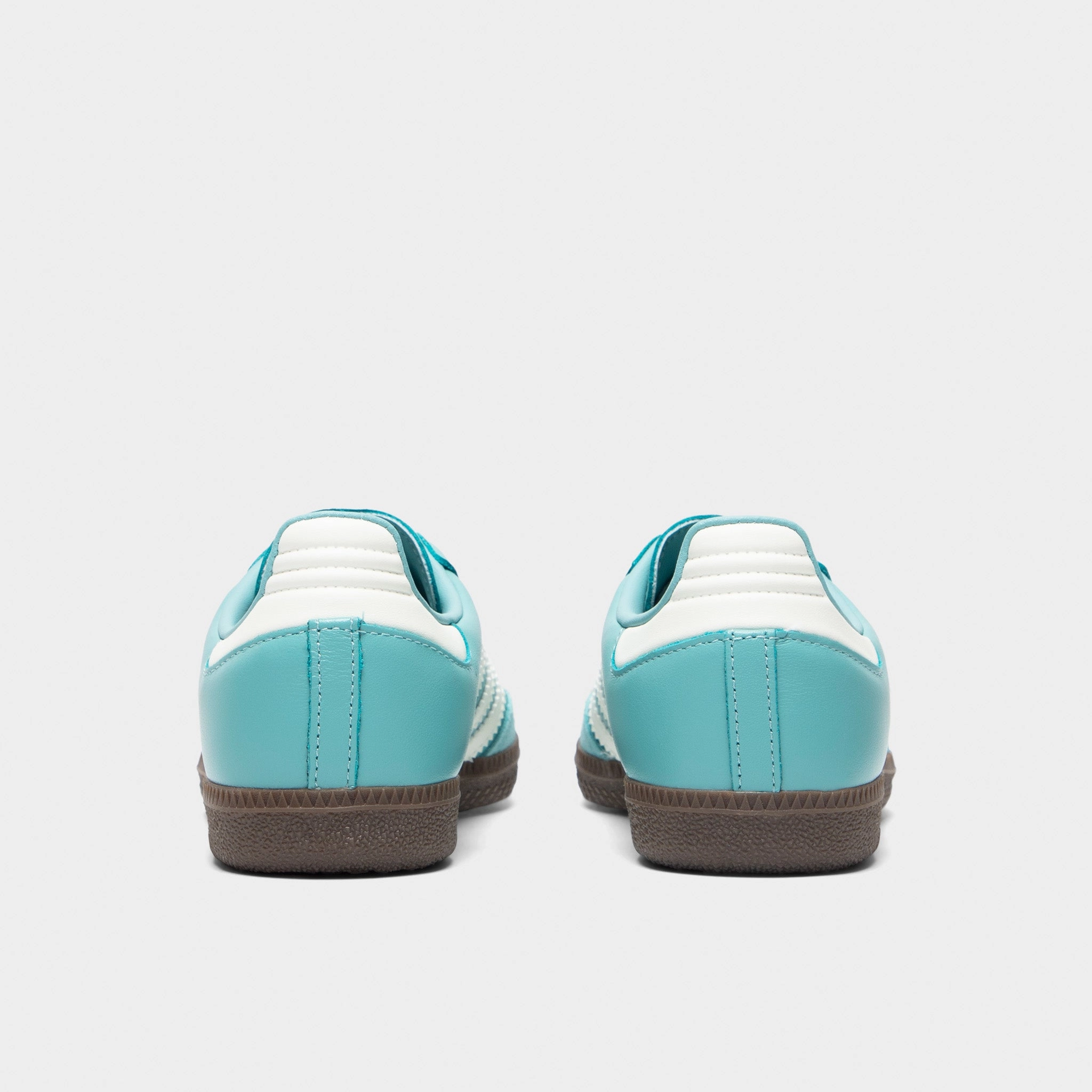 Low Profile Design adidas Juniors' Samba OG Mint / Off White - Gum