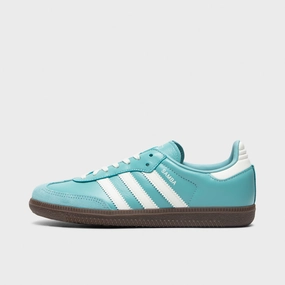 adidas Juniors' Samba OG Mint / Off White - Gum Thermal Regulation Lining Comfort Midsoles
