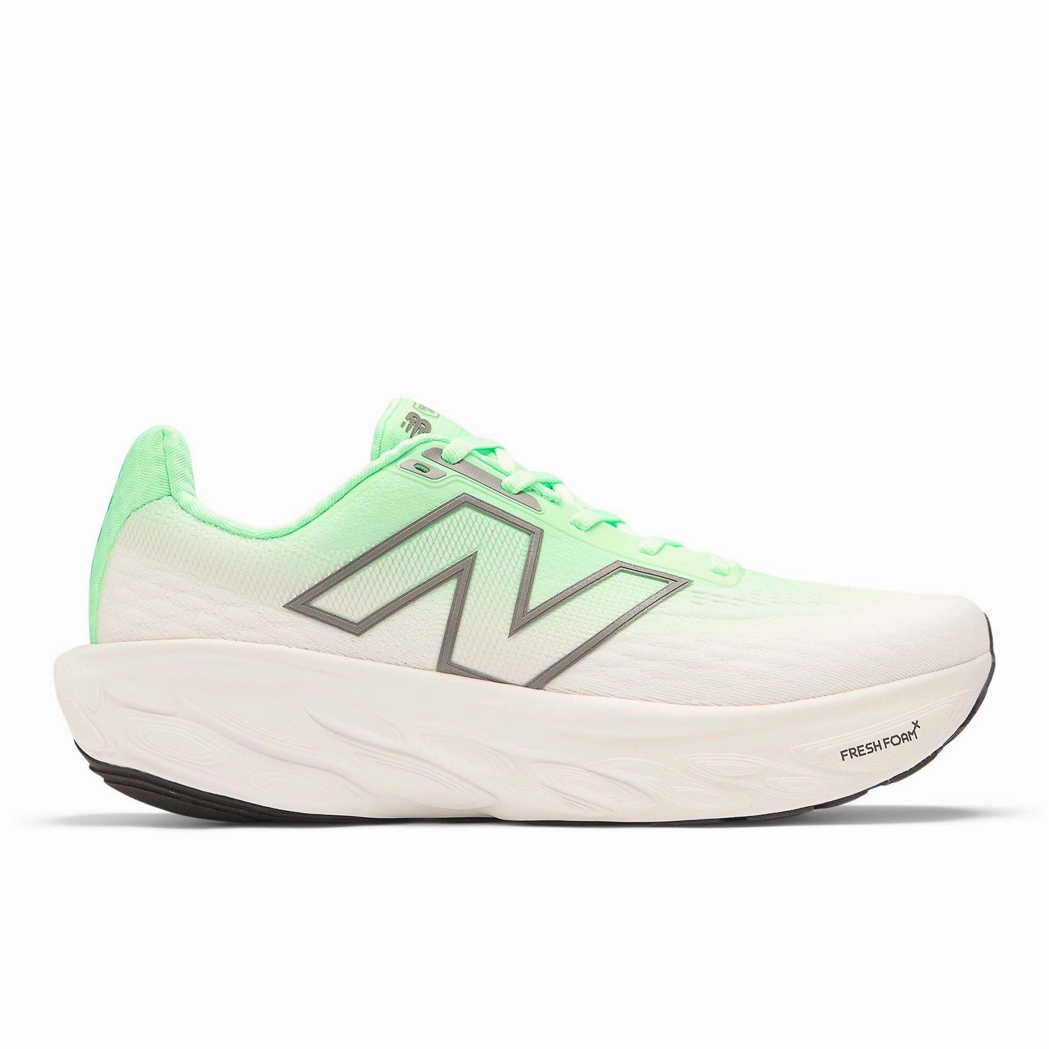 New Balance | Men's Fresh Foam X 1080 V14 Running Shoes - Electric Jade OrthopedicDesign Rollbar Torsion Control