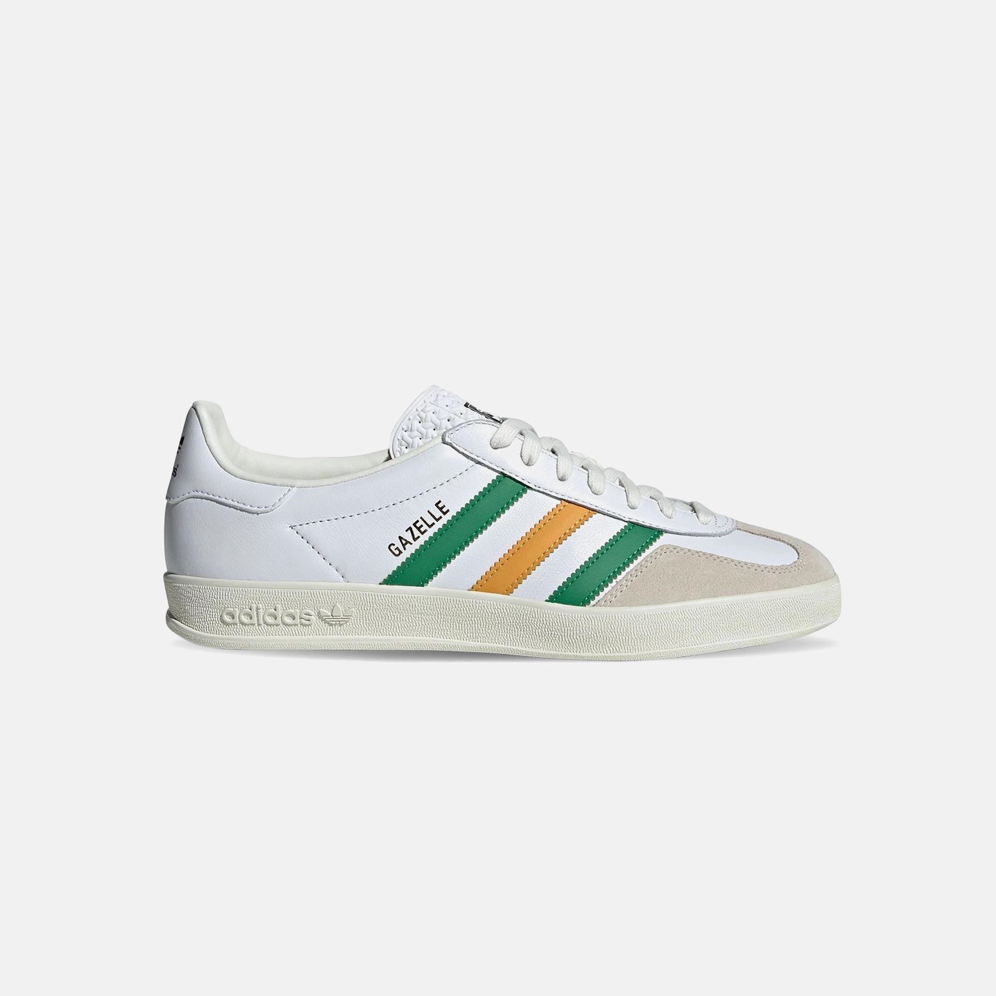 Reinforced Achilles Pad Streamlined wear Quick Response Adidas Gazelle Indoor Collegiate Green Preloved Yellow