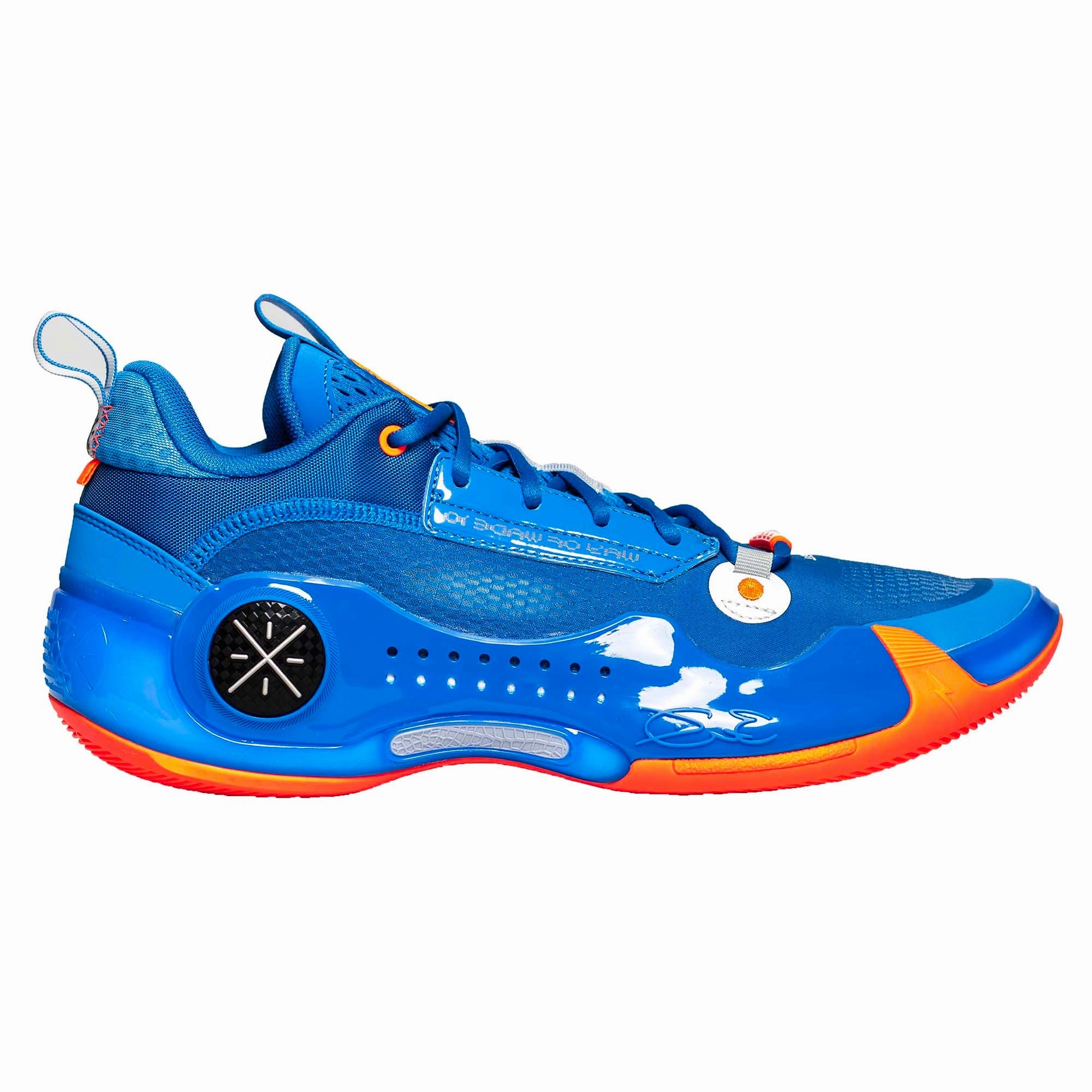 Way Of Wade 10 Low 'Draft Day Blue' Men's Basketball Shoes comfort feature Extended Game Support
