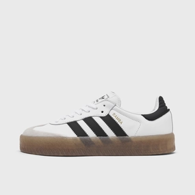 adidas Women's Sambae Footwear White / Core Black - Gold Neutral Stance Platform