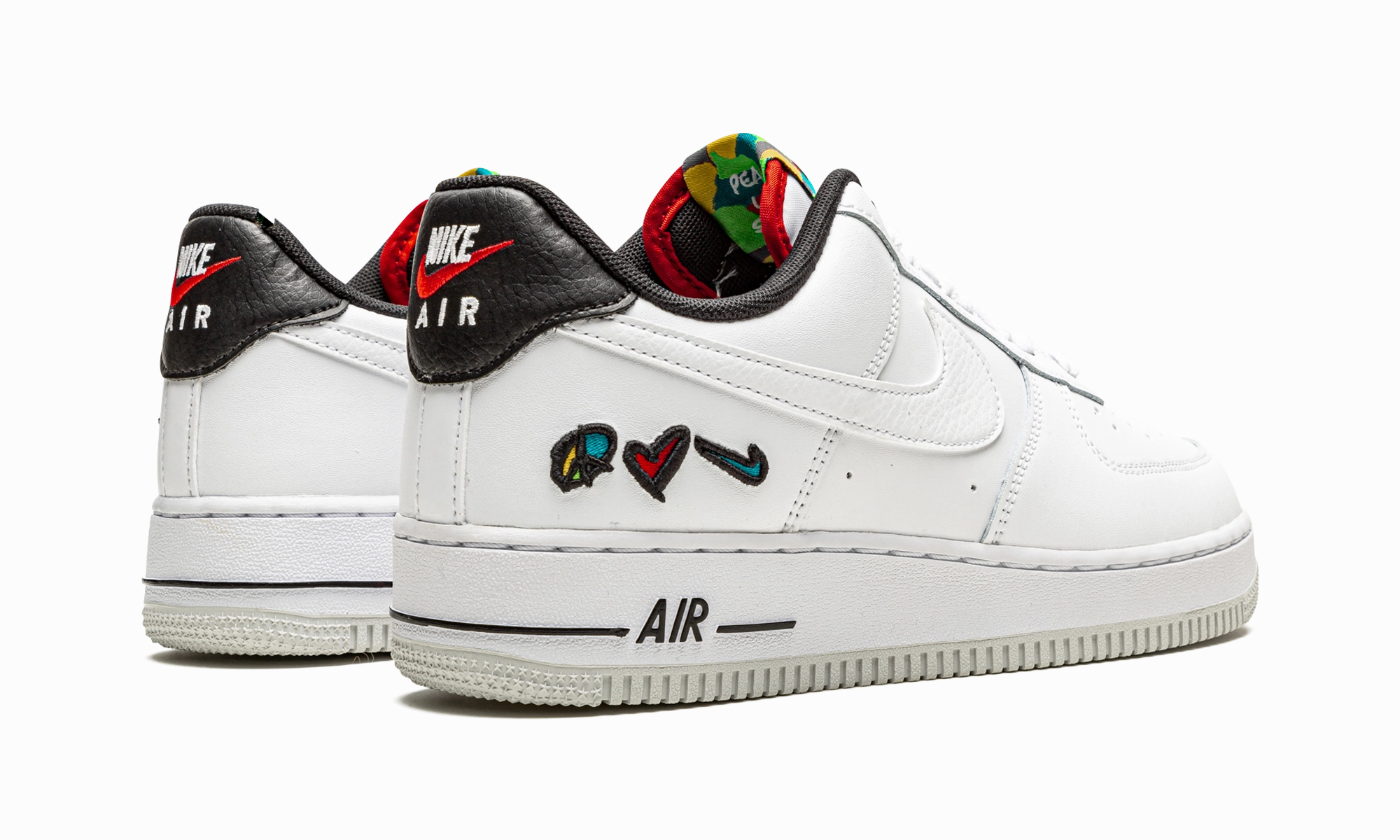 Active Motion Air Force 1 Low LV8 "Peace, Love, Swoosh"
