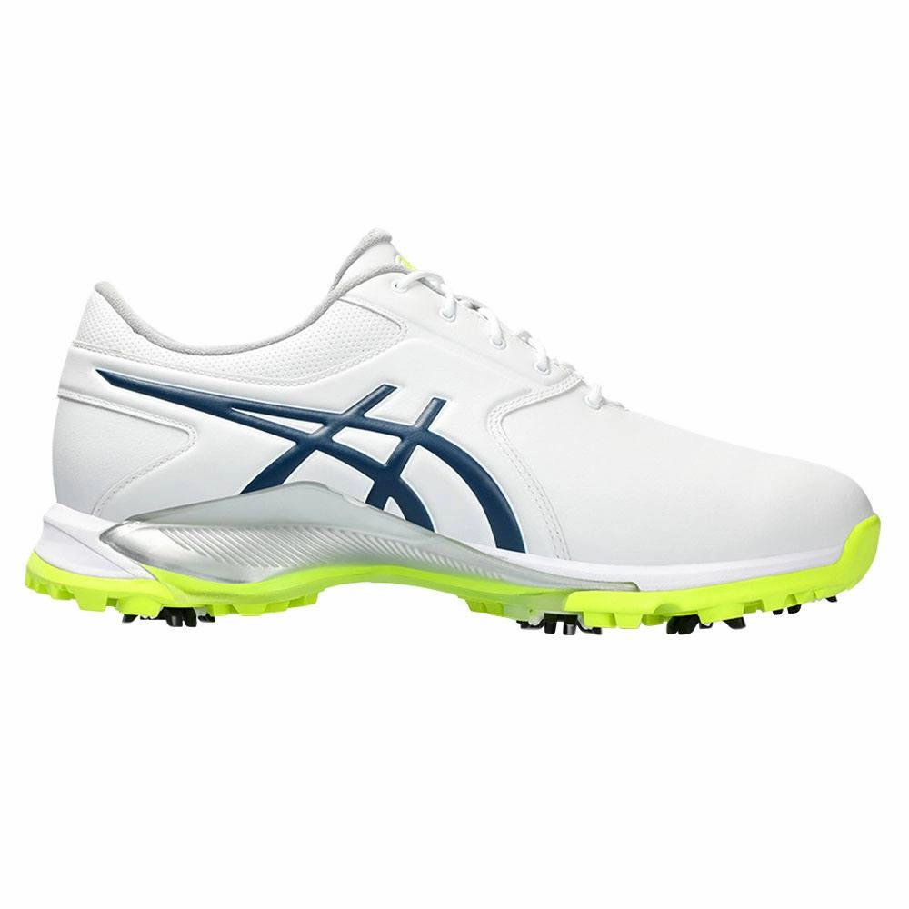 Multi Directional Flex Grooves ASICS Gel-Ace Pro M Standard Golf Shoes White/Mako Blue - 24 Men