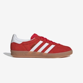 Durable toe cap ADIDAS ORIGINALS | GAZELLE INDOOR { RED/WHITE