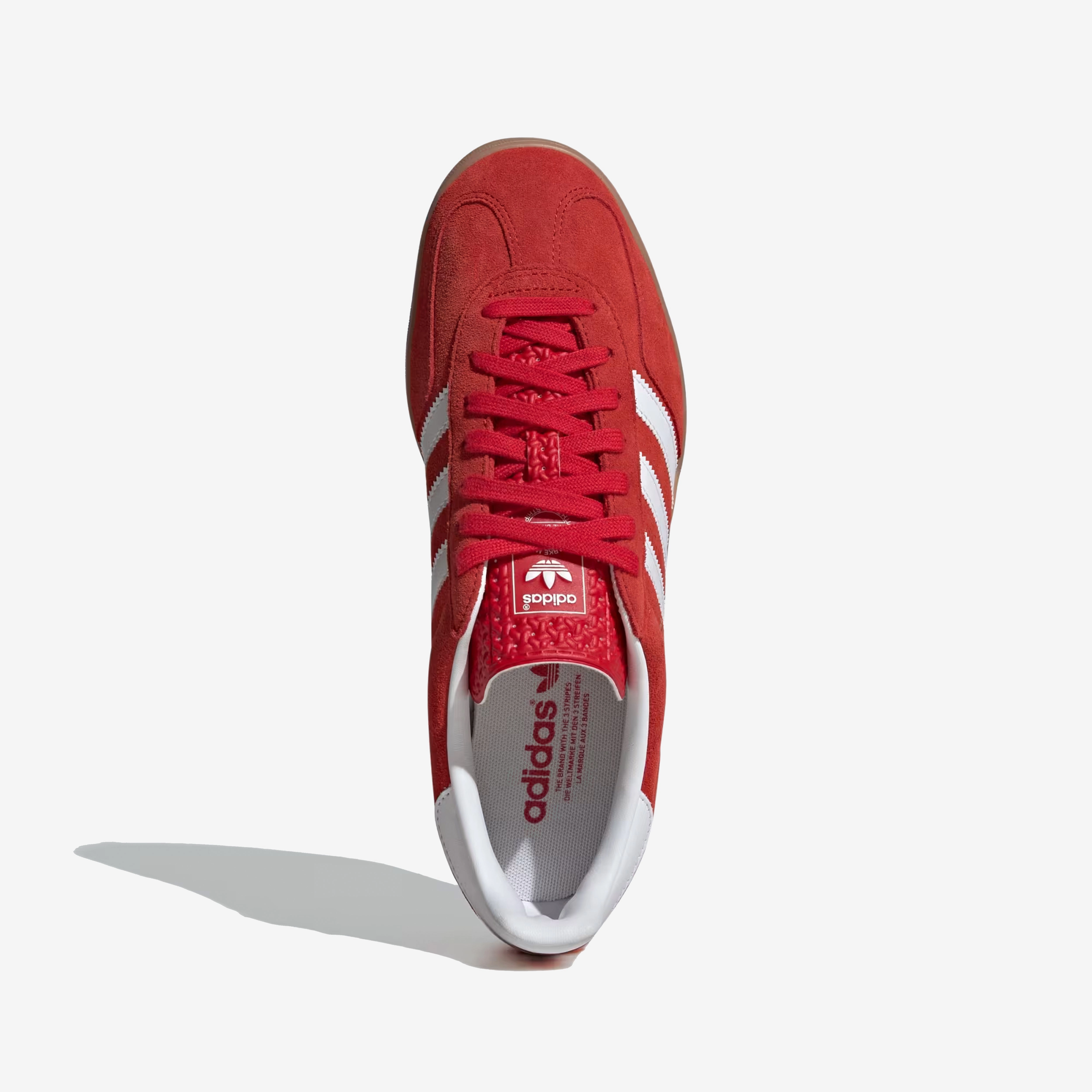 Sport Utility Shock Diffusing Midsole ADIDAS ORIGINALS | GAZELLE INDOOR { RED/WHITE