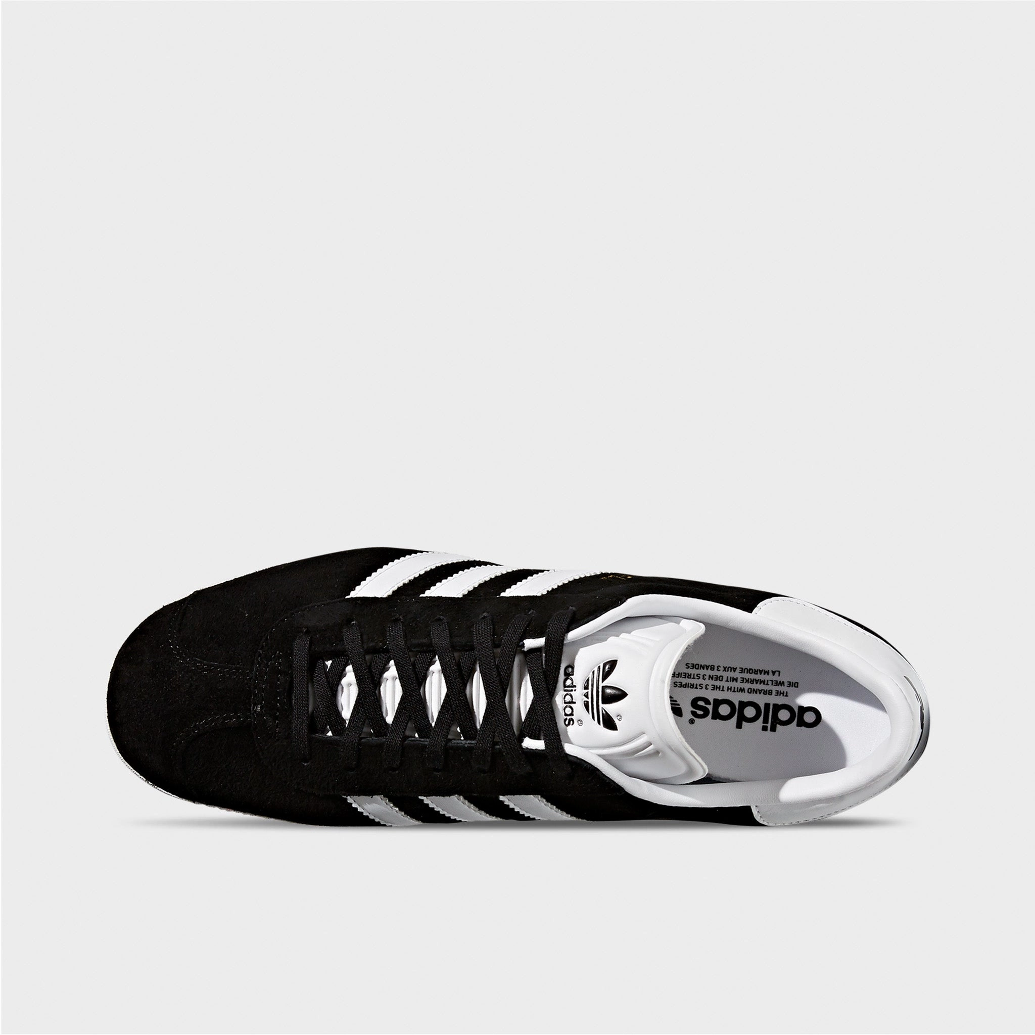 Boosted flair adidas Originals Gazelle Core Black / White - Gold Metallic