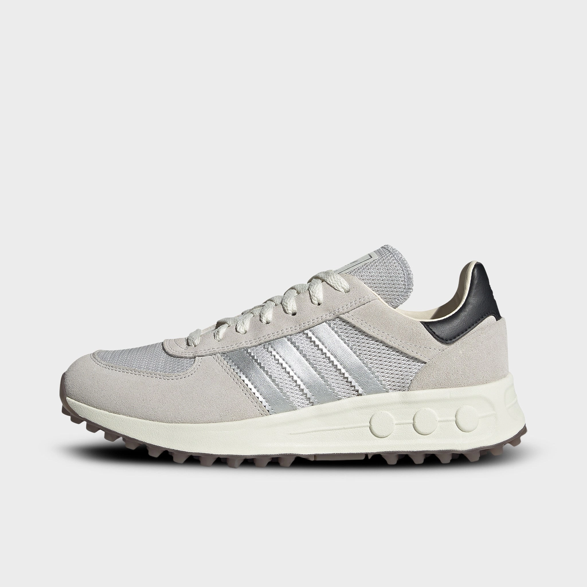 adidas LA Trainer Lux White / Silver - Core Reinforced Eyestay Durability TPE Injection Midsole