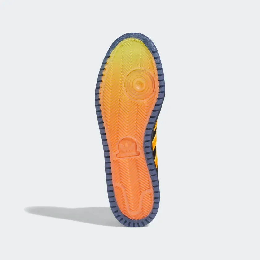 Hyper Breathable Fabric Soft Soles Adidas Men's Top Ten Hi Shoes - Core Black / Beam Yellow / Semi Impact Orange