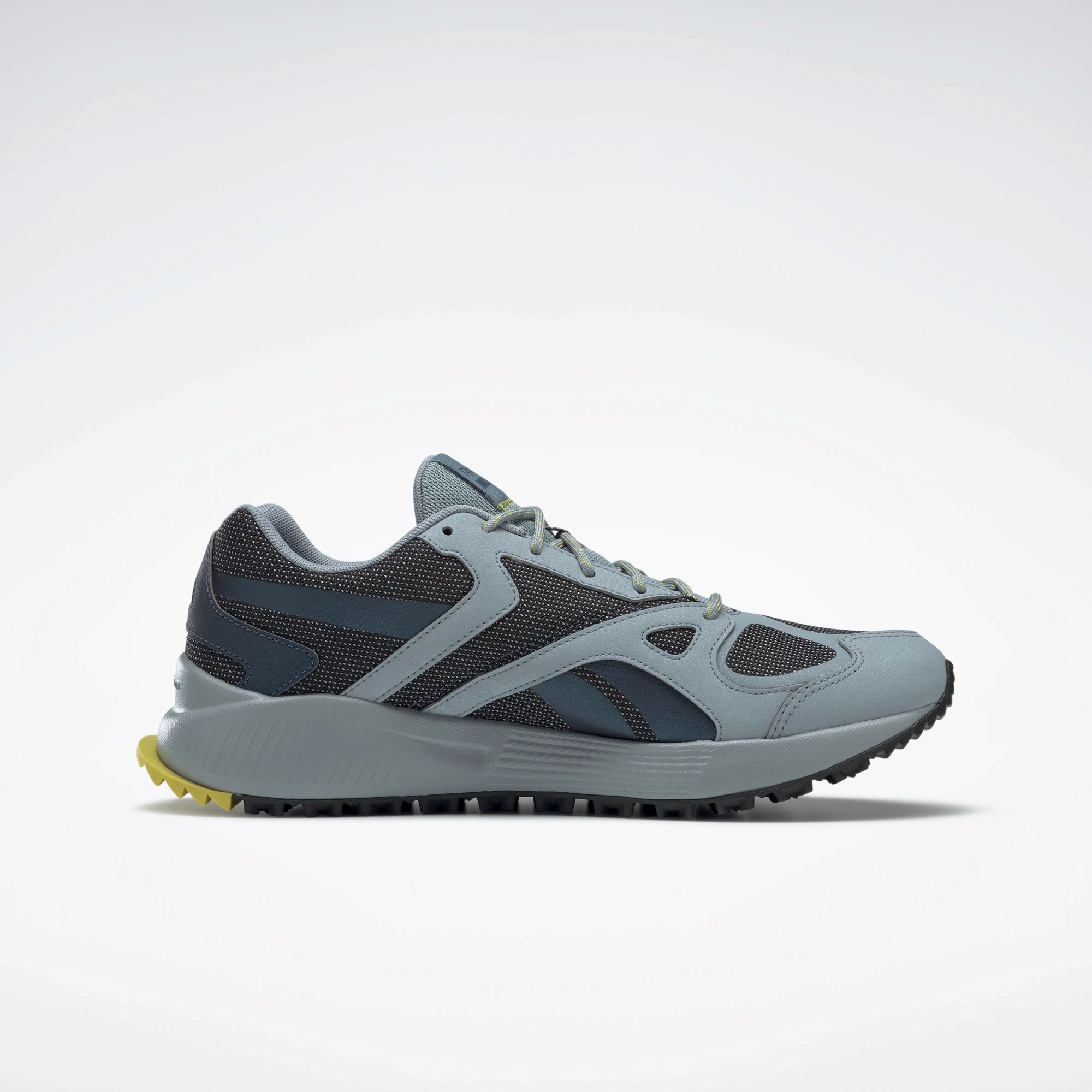Reebok Men's Lavante Terrain Shoes - Meteor Grey F17-R / Noble Grey Met / Black Lace Up Closure Mechanism
