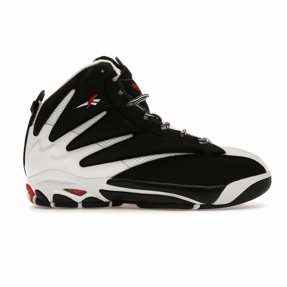 Reebok Men's The Blast Shoes - Core Black / White / Vector Red Energy   Returning Daily Travel