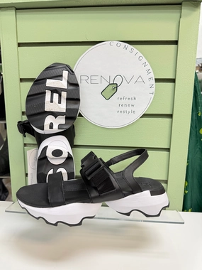 Lockdown Heel Street Step Sorel Impact Sling Sandal (Womens 7.5)