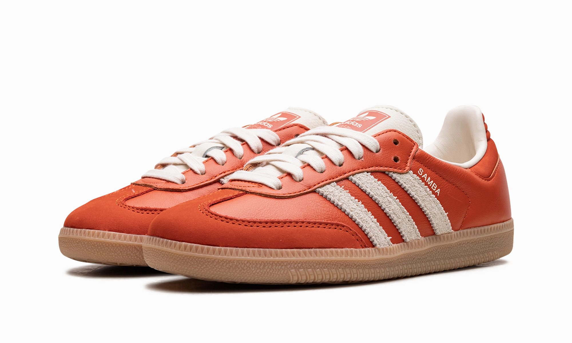 Samba OG WMNS "Collegiate Orange Cream White" Simple Vibes