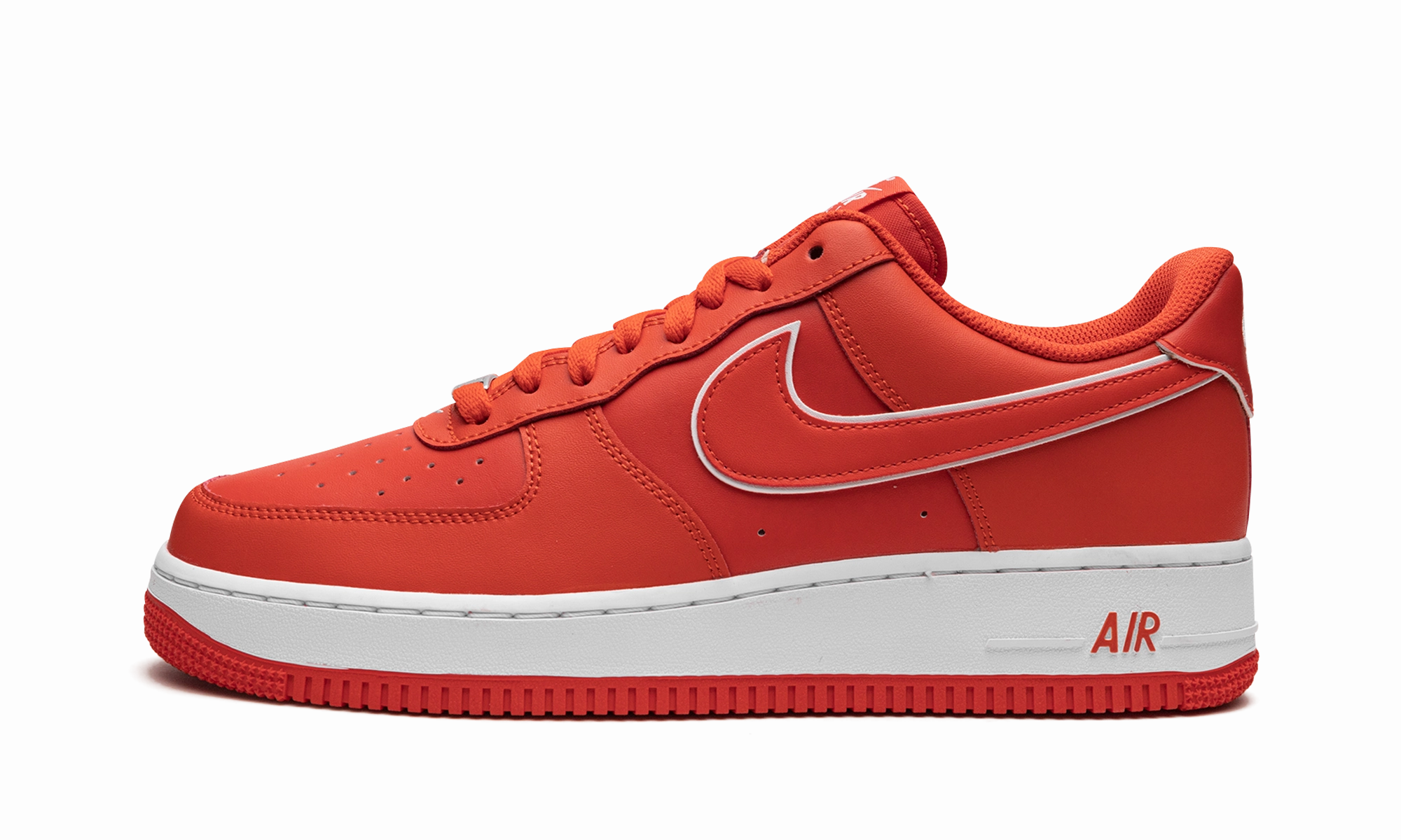 Minimal Design Style Daily Air Force 1 '07 "Picante Red"